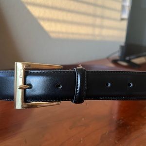 Yves Saint Laurent men’s black belt 44”